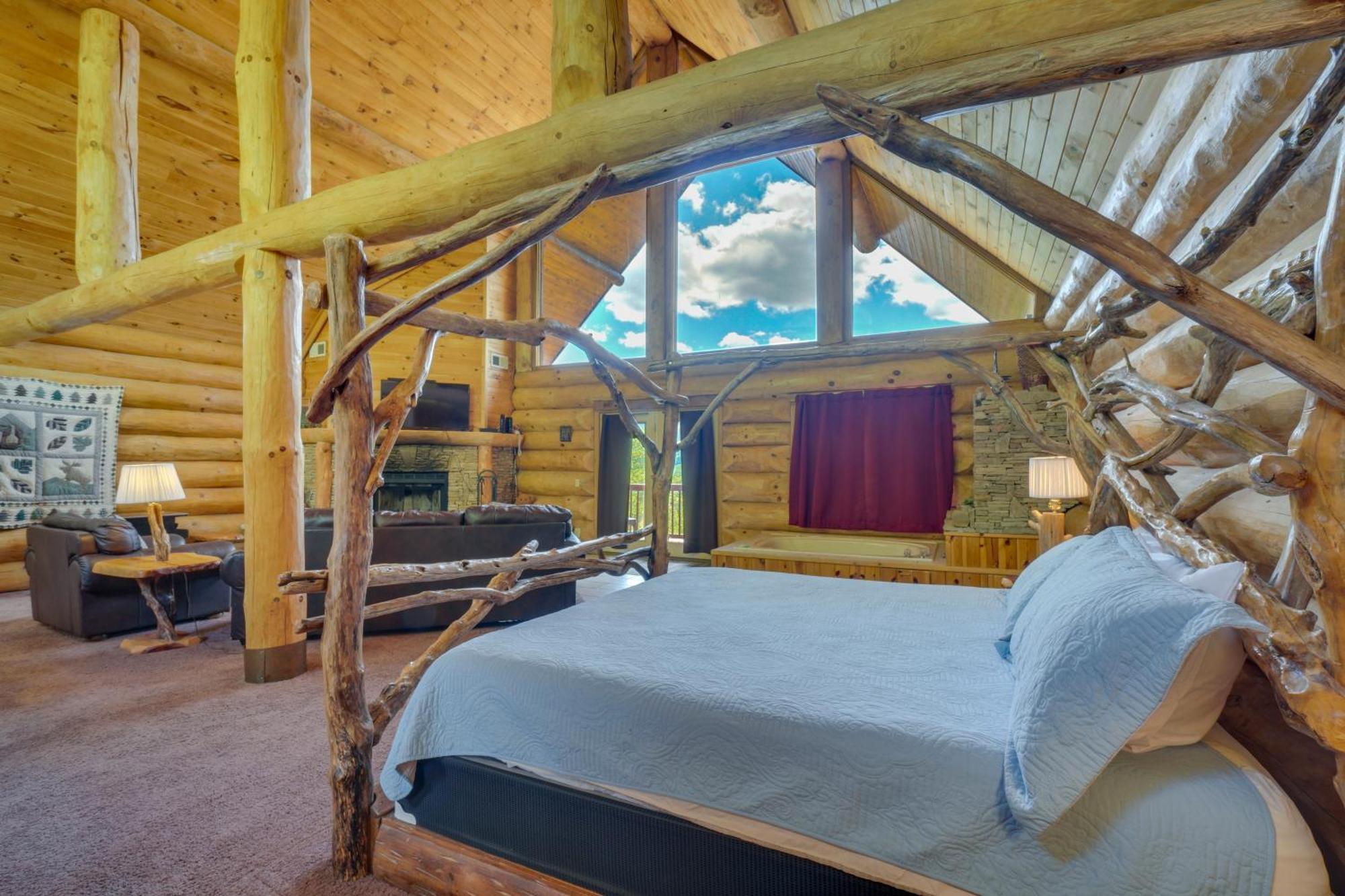 Gatlinburg Cabin With Hot Tub About 11 Miles To Downtown מראה חיצוני תמונה