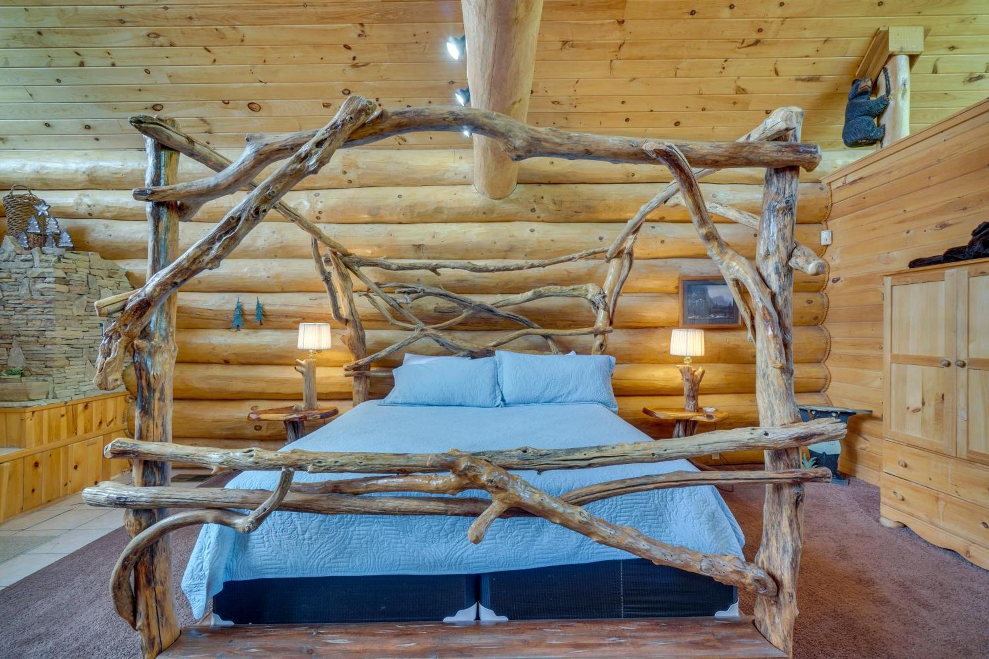 Gatlinburg Cabin With Hot Tub About 11 Miles To Downtown מראה חיצוני תמונה